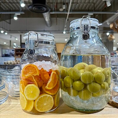 取っ手付き 果実酒用ビン | 無印良品