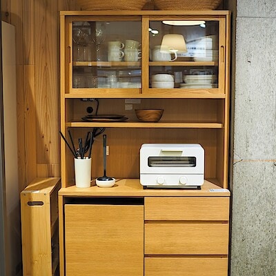 木製シェルフ ウォールナット材突板 | 無印良品