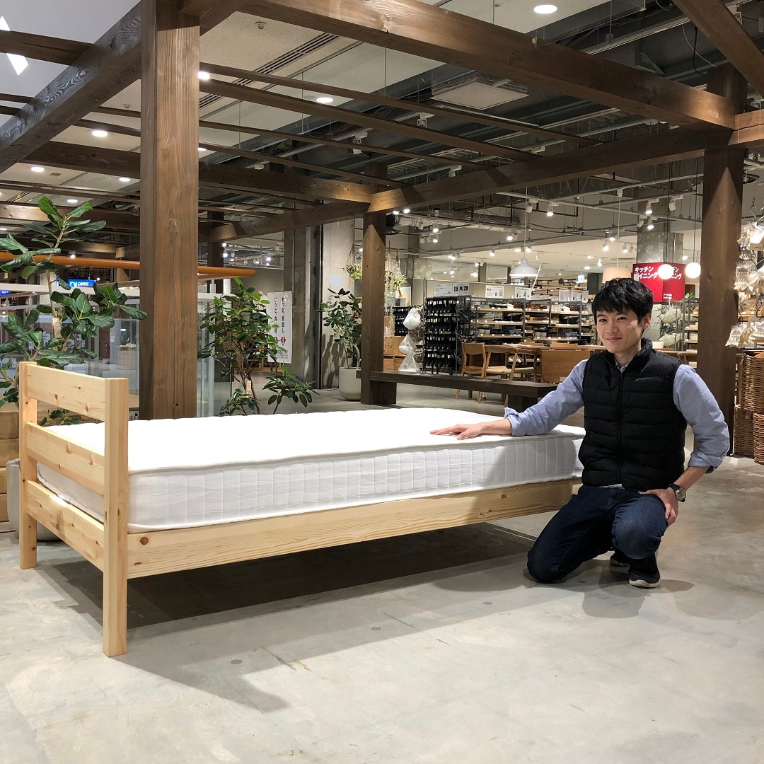 ◇無印良品◇フレーム＆マットレス◇シングル◇大阪兵庫京都奈良滋賀和歌山◇ ◇無印良品◇フレーム＆マットレス◇シングル◇大阪兵庫京都奈良滋賀和歌山