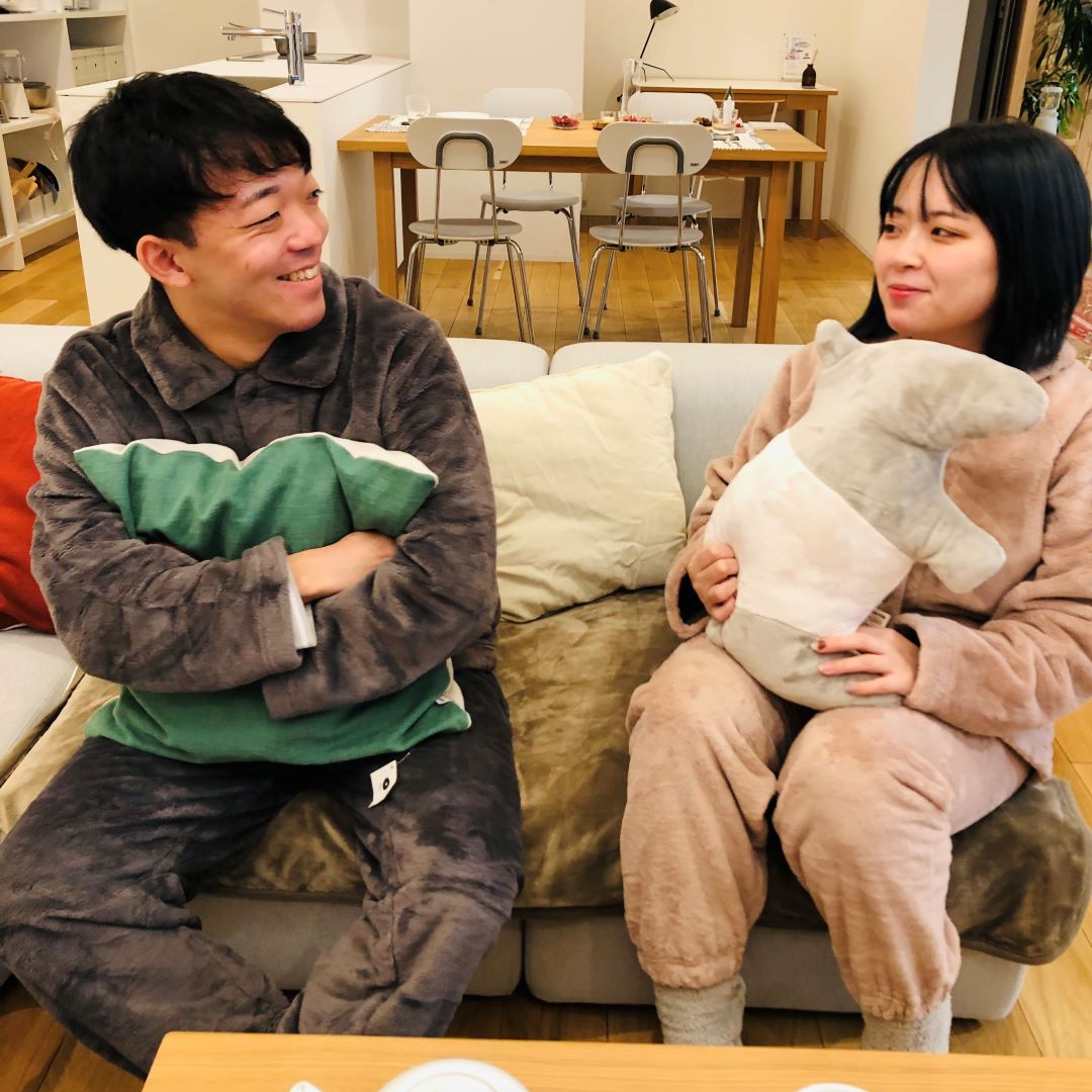 新品タグ付】無印良品 着る毛布 パジャマ ギフト用 巾着袋付