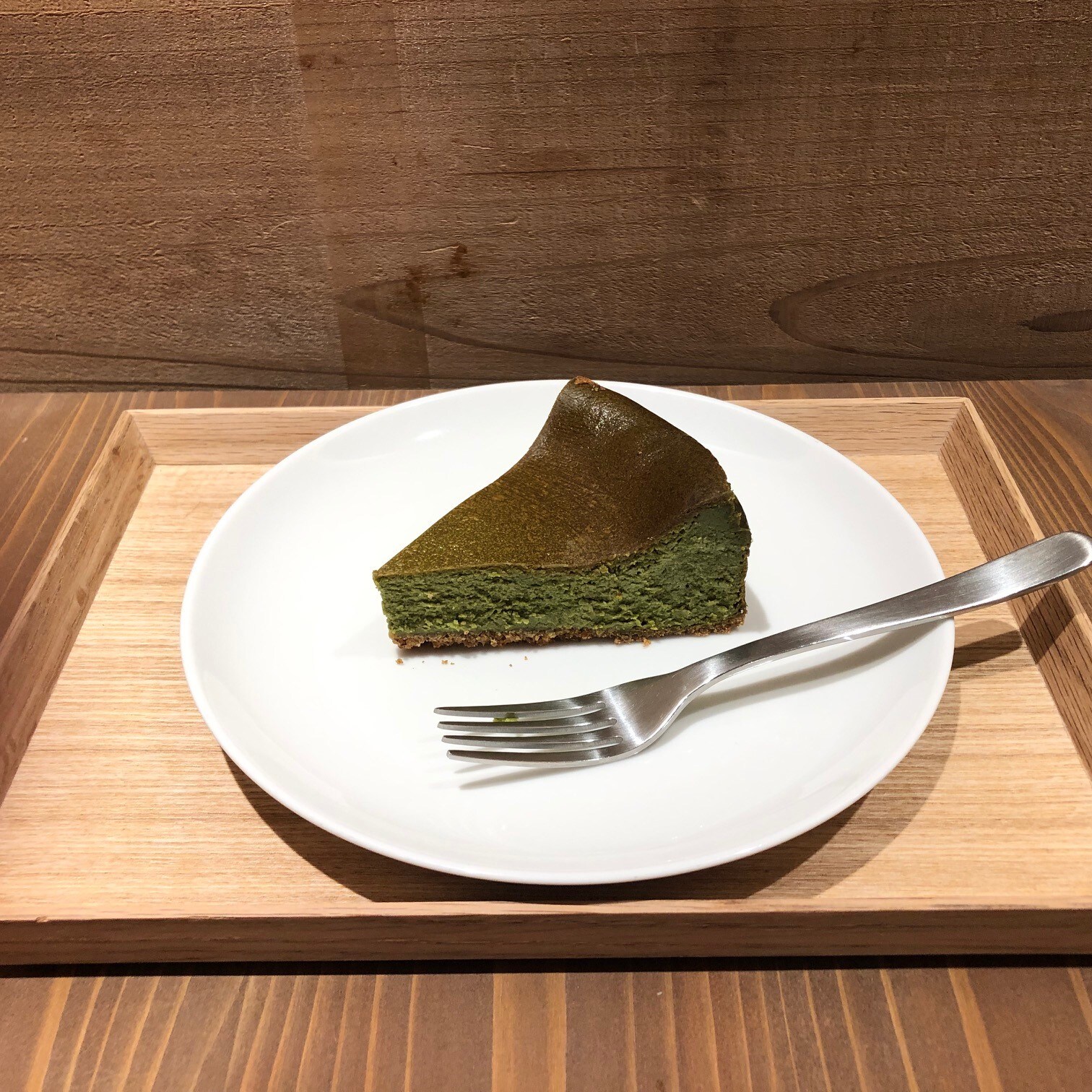 キービジュアル画像：抹茶チーズケーキ｜Cafe＆meal MUJI