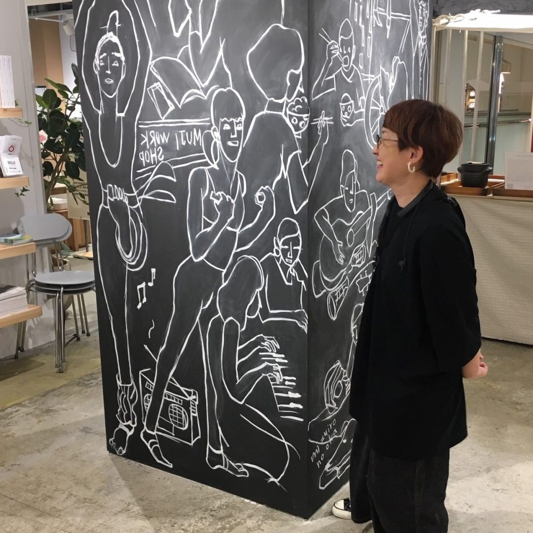 キービジュアル画像：アートウォールについて｜open MUJI