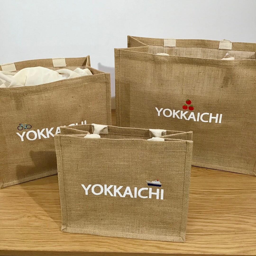 近鉄四日市】限定YOKKAICHIジュートバッグ＆刺繍サービス｜ 無印良品