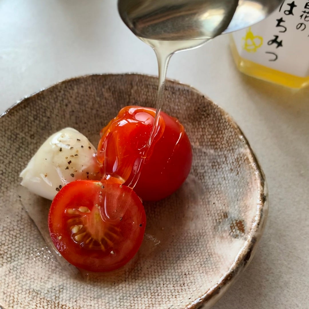 【近鉄四日市】トマトとはちみつのカプレーゼ｜アレンジレシピ
