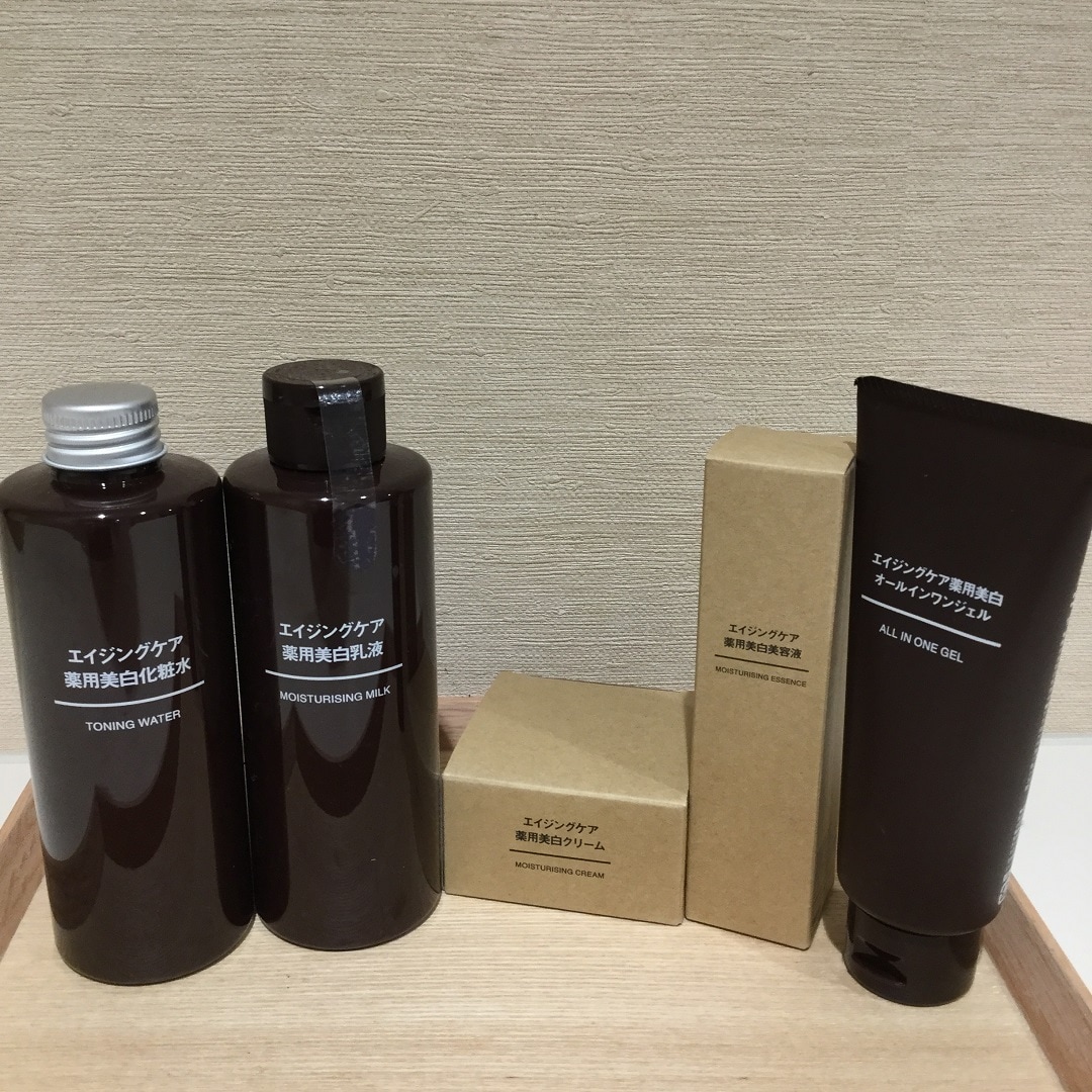 無印　エイジングケア薬用美白オールインワンジェルセット 無印良品(MUJI) エイジングケア 薬用美白 オールインワンジェルの悪い