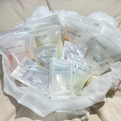 【芦屋モンテメール】その日の疲れはその日のうちに、薬用温感入浴剤。