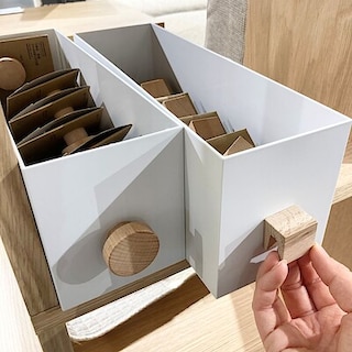 【芦屋モンテメール】新商品「引き出しやすくなる　つまみ　ファイルボックス用」