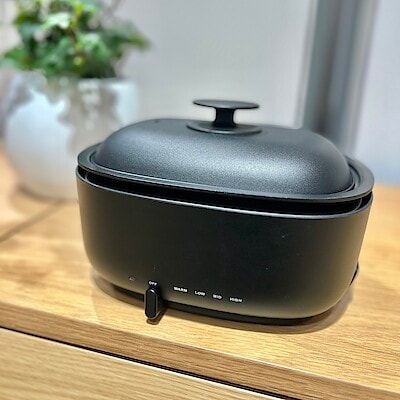 【マルヤガーデンズ鹿児島】ちょうどいい、深型ホットプレート。　