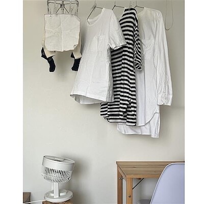 【マルヤガーデンズ鹿児島】室内干しを快適に｜サーキュレーター