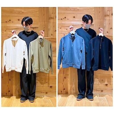 【マルヤガーデンズ鹿児島】二重編みハーフジッププルオーバー｜新商品