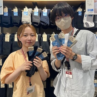 【マルヤガーデンズ鹿児島】足元もさらっと　紳士さらっと綿靴下
