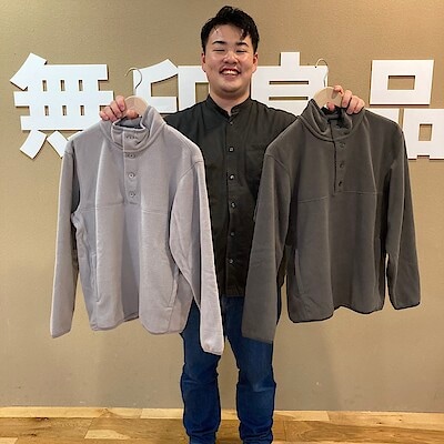 【マルヤガーデンズ鹿児島】素材に還るフリースプルオーバー｜新商品