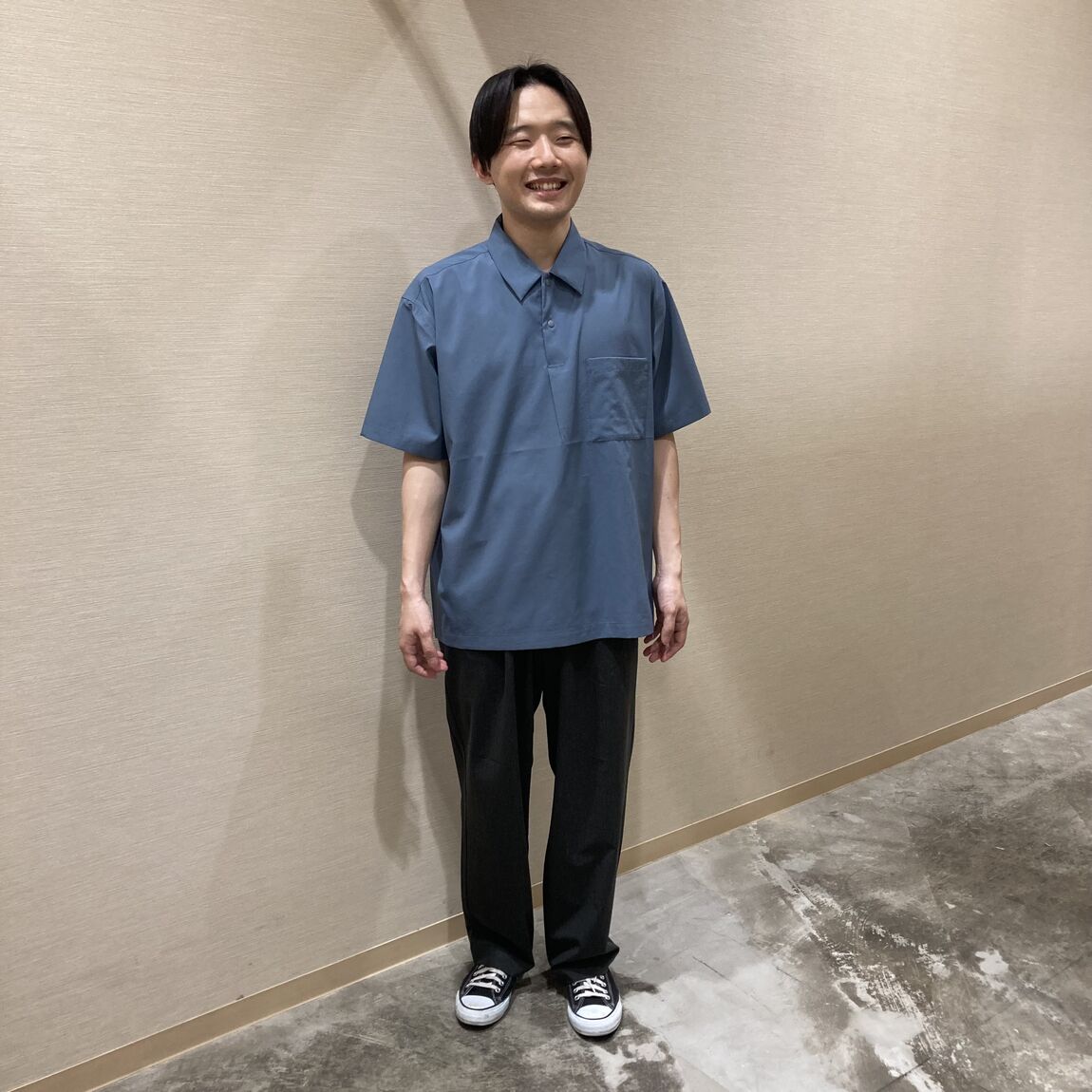 男性スタッフコーディネート全身