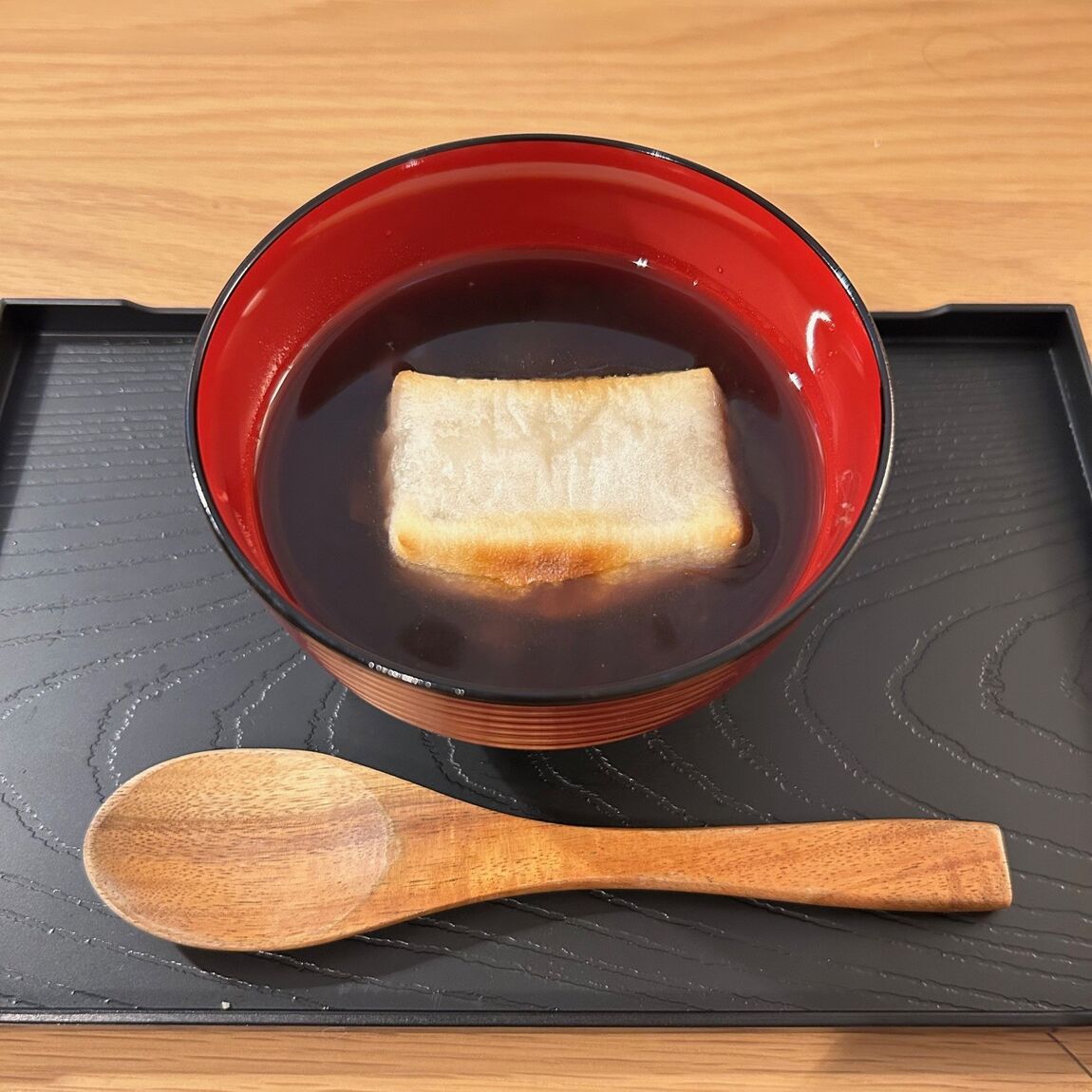 ぜんざい完成写真