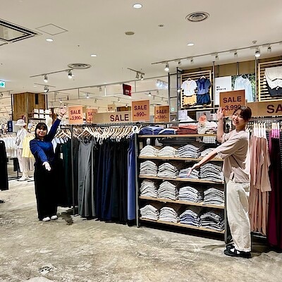 【イオンモール京都桂川】夏のお洋服がお買い得です