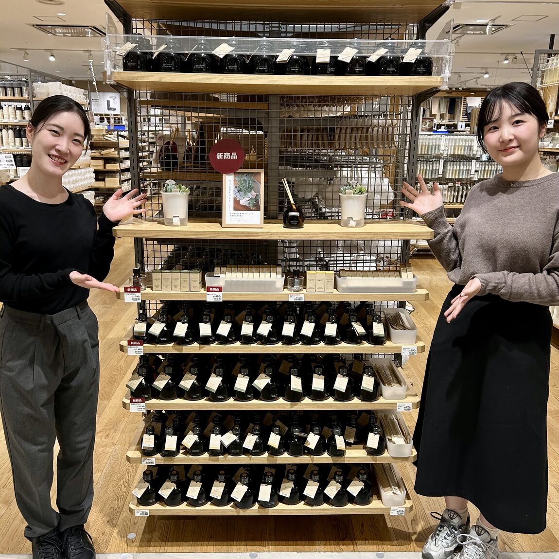 フレグランスの売場の写真