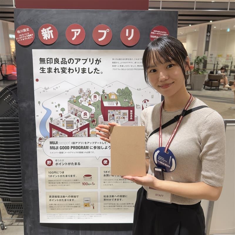 MUJIアプリ紐づけキャンペーン