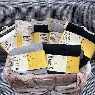 【イオンモール上尾】これからの季節におすすめ！あったか綿インナー