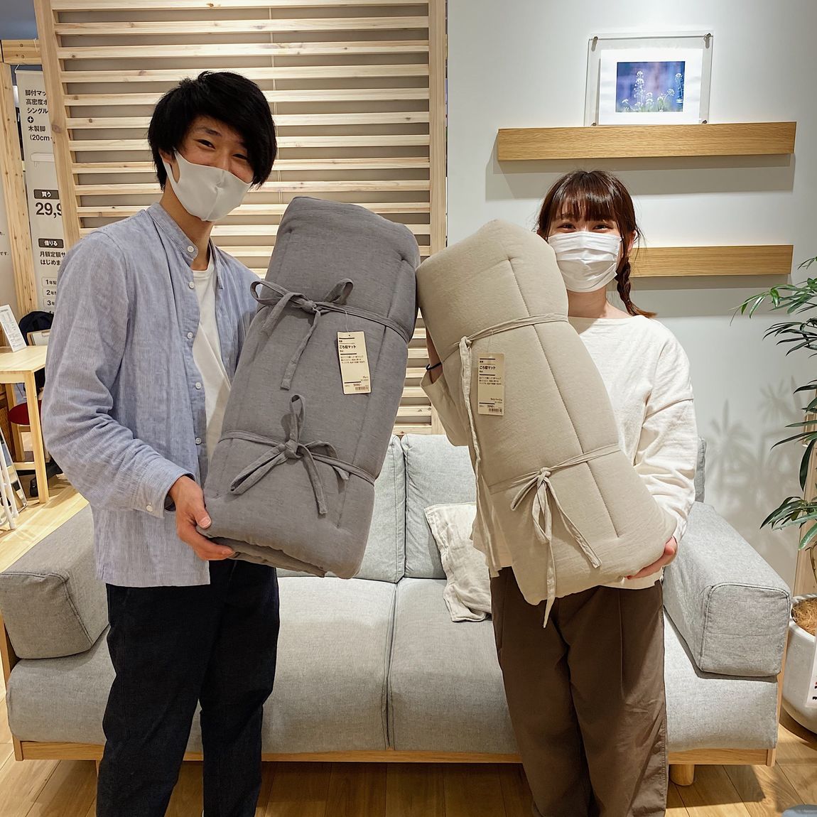 新商品のごろ寝マットです。