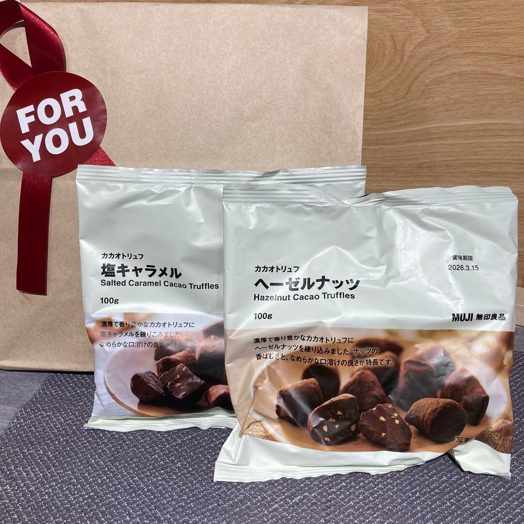 カカオトリュフ　試食トップ画像