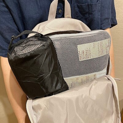 【須磨パティオ】スキマにすっぽり！「ポリエステルたためる仕分けケース・筒形」でスキマを活用♪