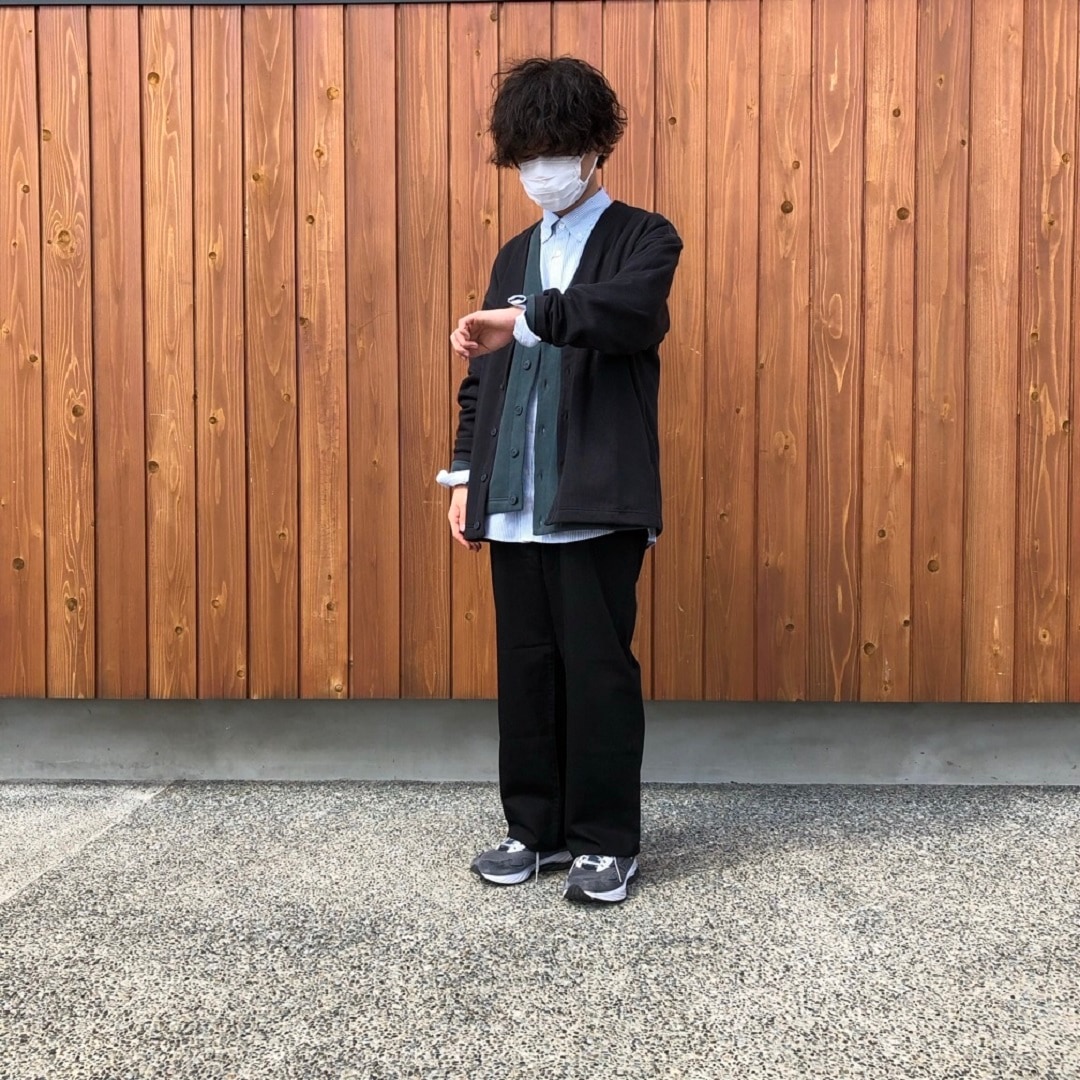 紳士二重編み①