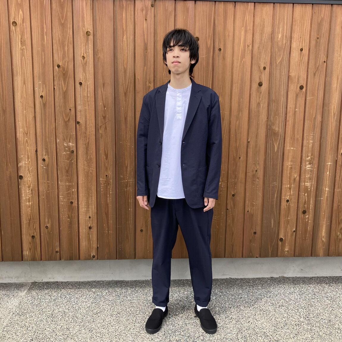 紳士風を通すジャケット①