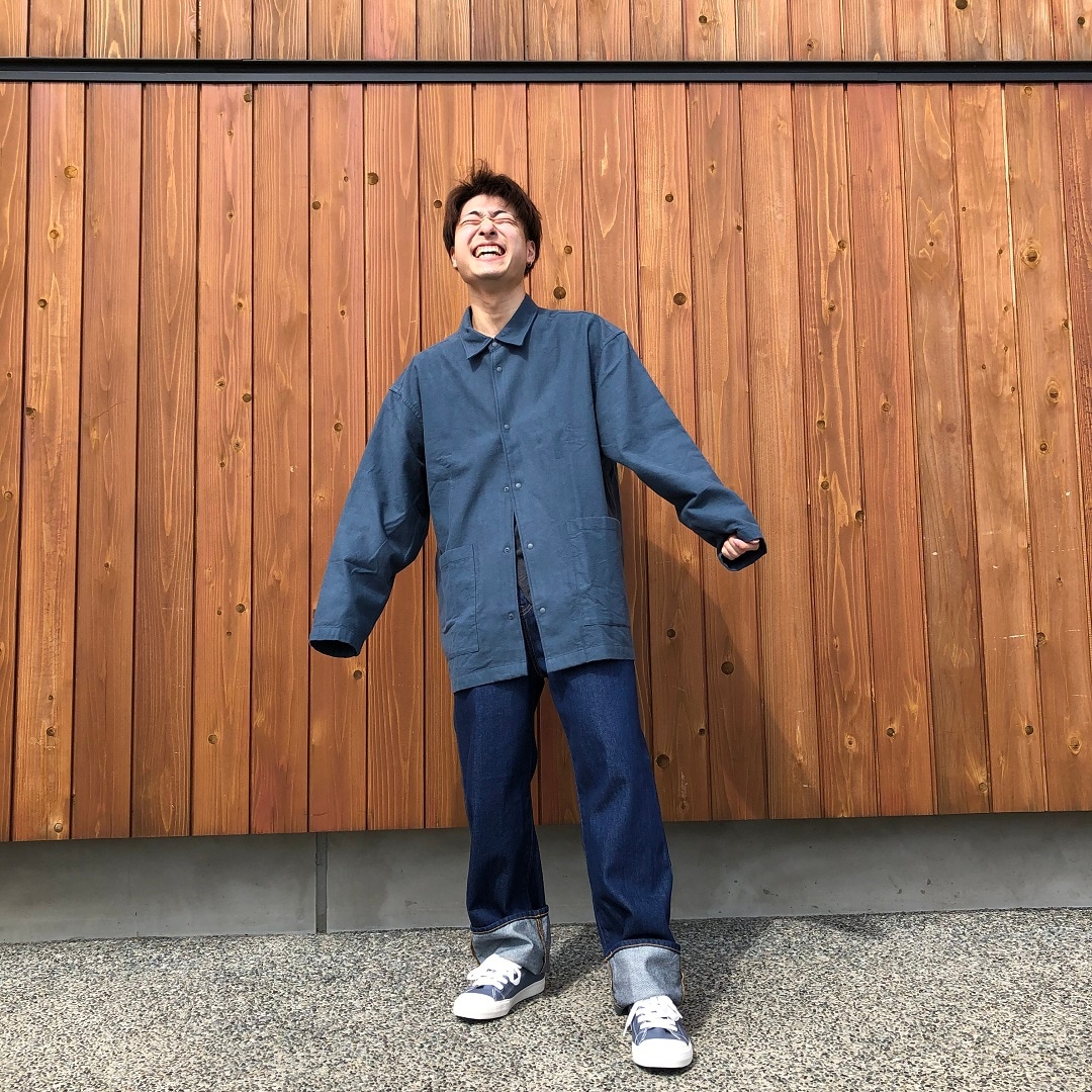 紳士フランネルシャツジャケット①