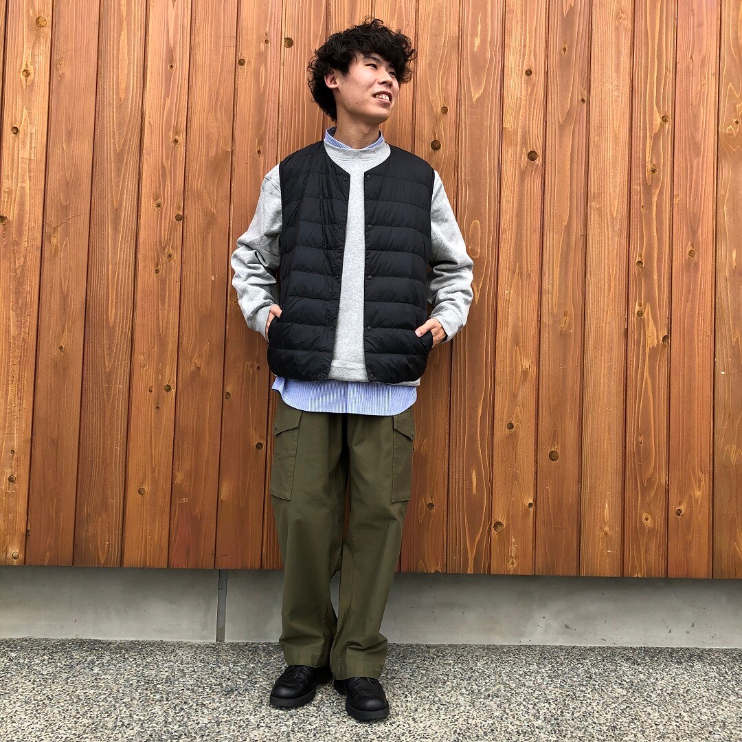 紳士ダウンベスト