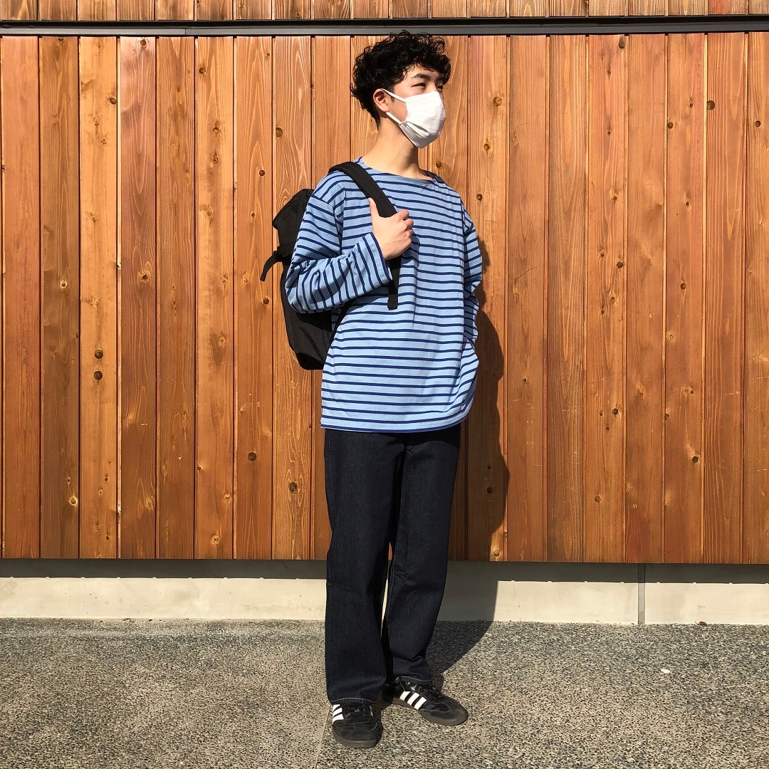 紳士ブルーボーダー①