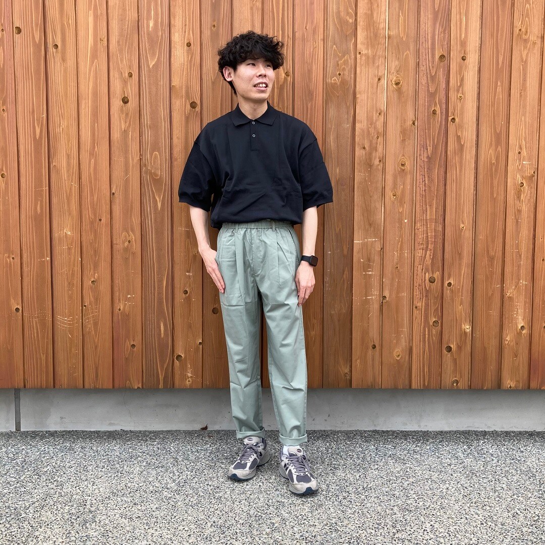 紳士ニットポロシャツ①