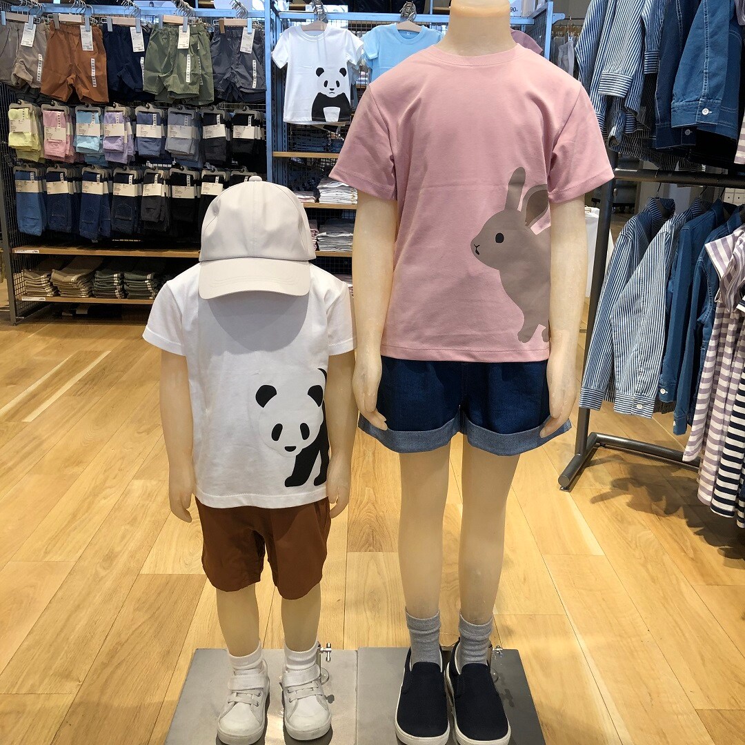 キッズ動物Tシャツ