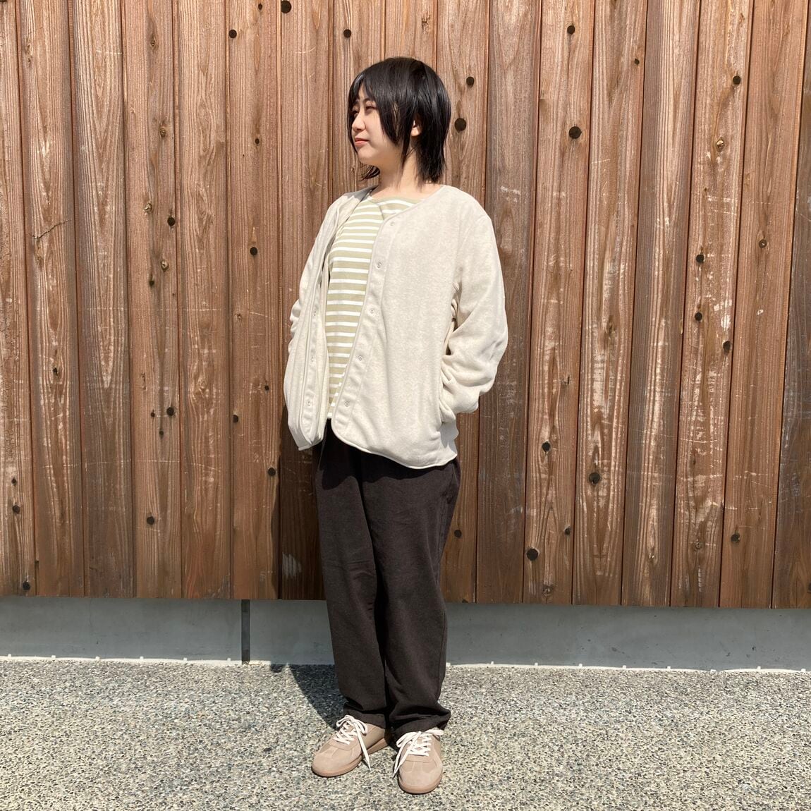 素材に還るフリース