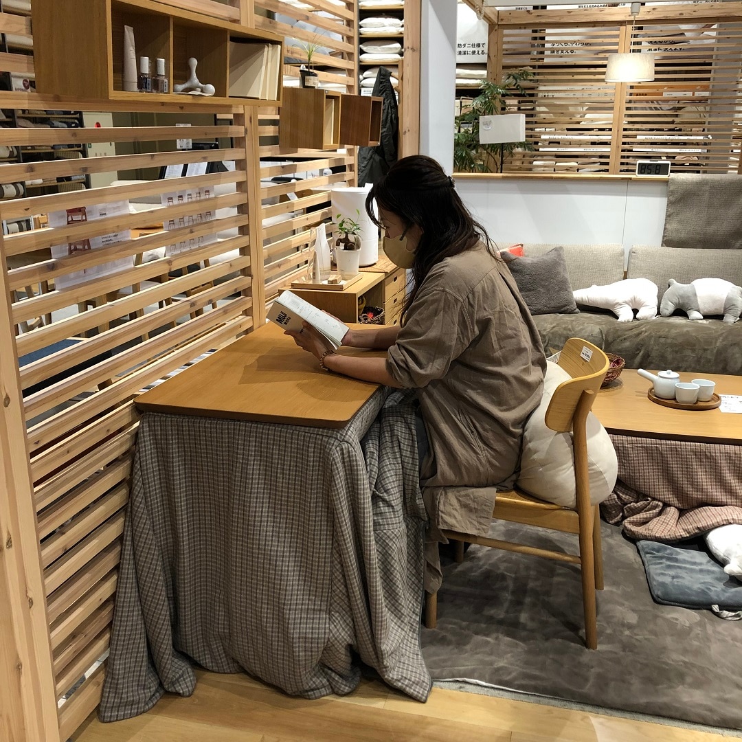 ヨークタウン水戸】一人用こたつ入荷しました｜ 無印良品