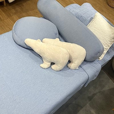 【グランツリー武蔵小杉】背当てにもなるひんやり抱きまくら