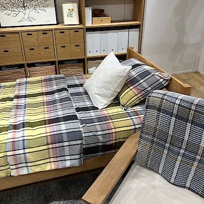 【グランツリー武蔵小杉】インド、マドラス地方の日常着から学んだチェック