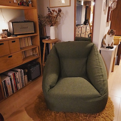 空気でできたソファ　無印良品　イエロー 空気でてきたソファ 無印 イエロー 無印良品 on X: