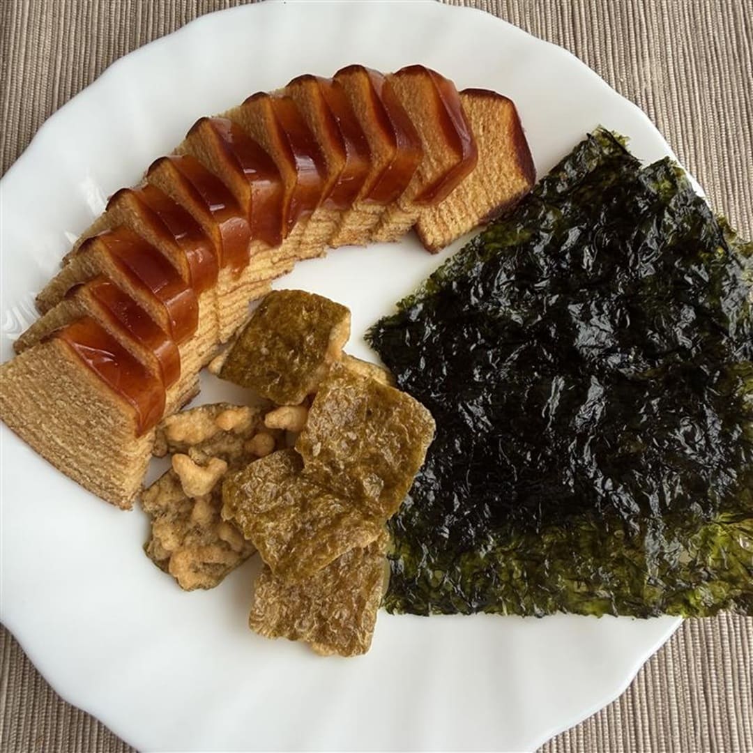 焼とうもろこし風バターバウムアレンジ
