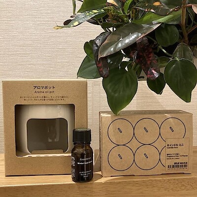 【フジグラン宇部】かわいいアロマポットで癒し空間を演出