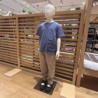 【フジグラン宇部】かわいくて安心♪ キッズ 見守りポケット付き半袖Tシャツ