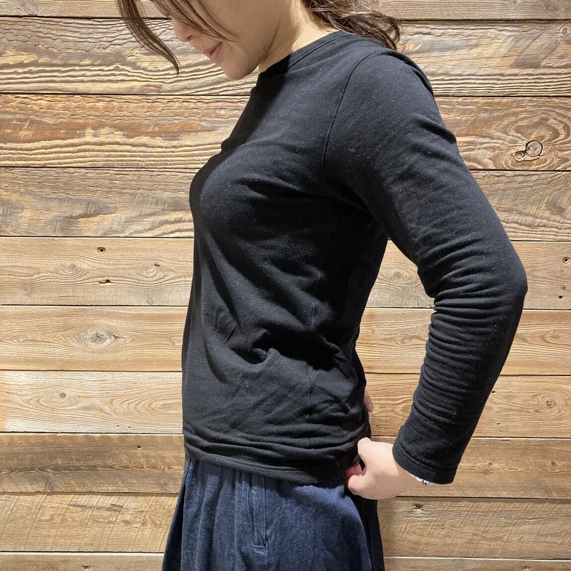 【アスモ高山】肌にもやさしいあったか綿 厚手 インナー