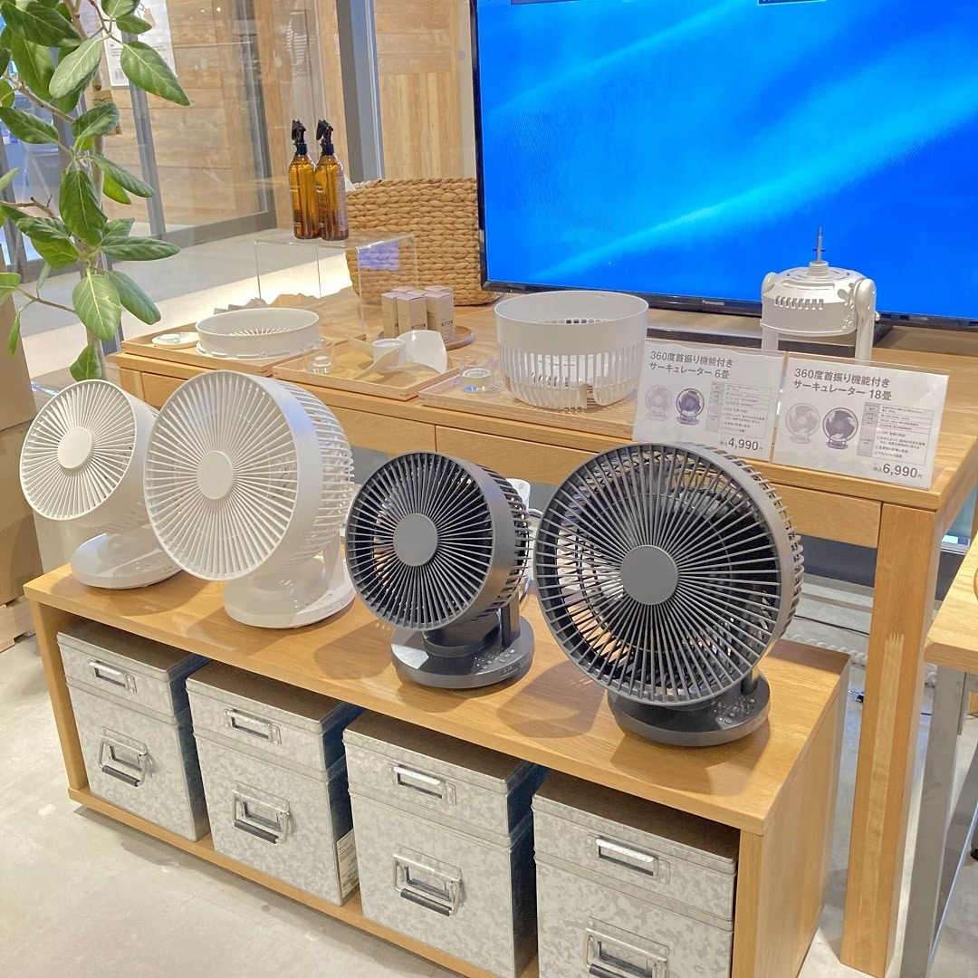 サーキュレーター斜め