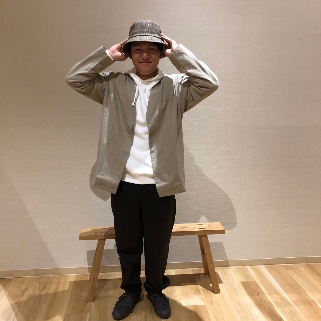 紳士フランネルカーディガン