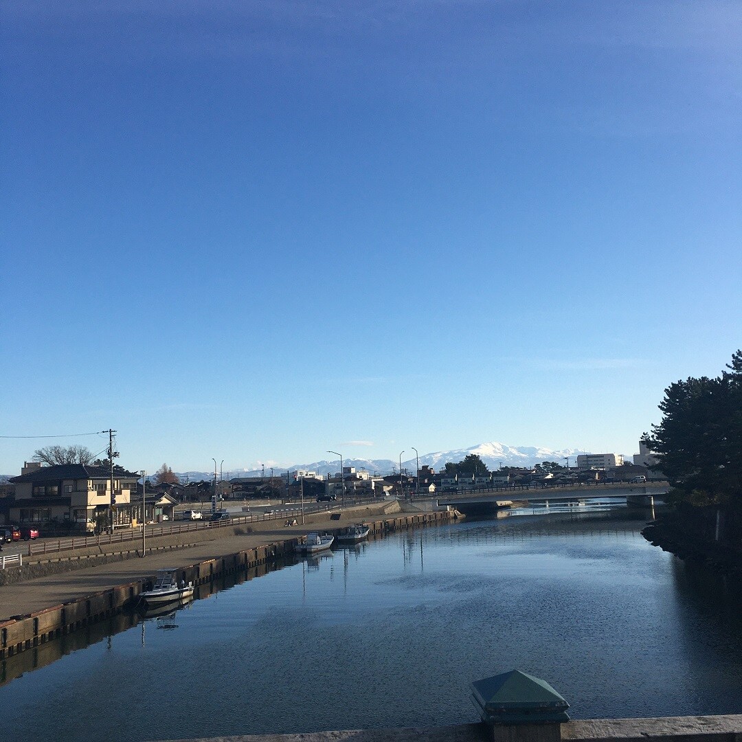 酒田の街並み