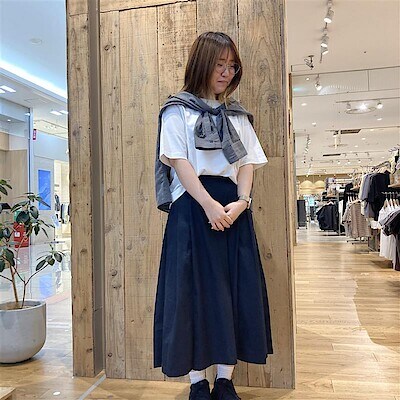 【ゆめタウン大牟田】身長157ｃｍ　涼感Ｔシャツコーデ　