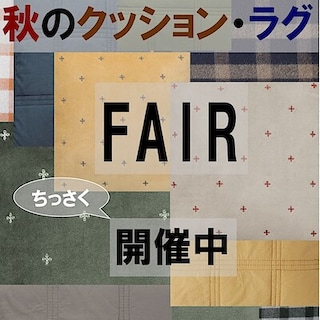 【ノブレスパルク袋井】秋のクッション・ラグ　フェア　開催中｜インテリアアドバイザー
