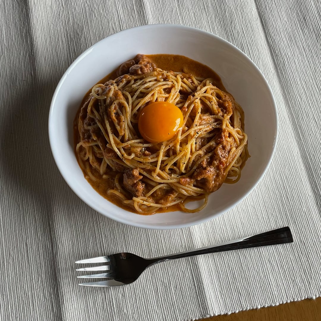 カレーカルボナーラ