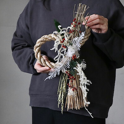 【イーアス春日井】pot主催「新年を迎えるしめ縄を作ろう！」ワークショップ