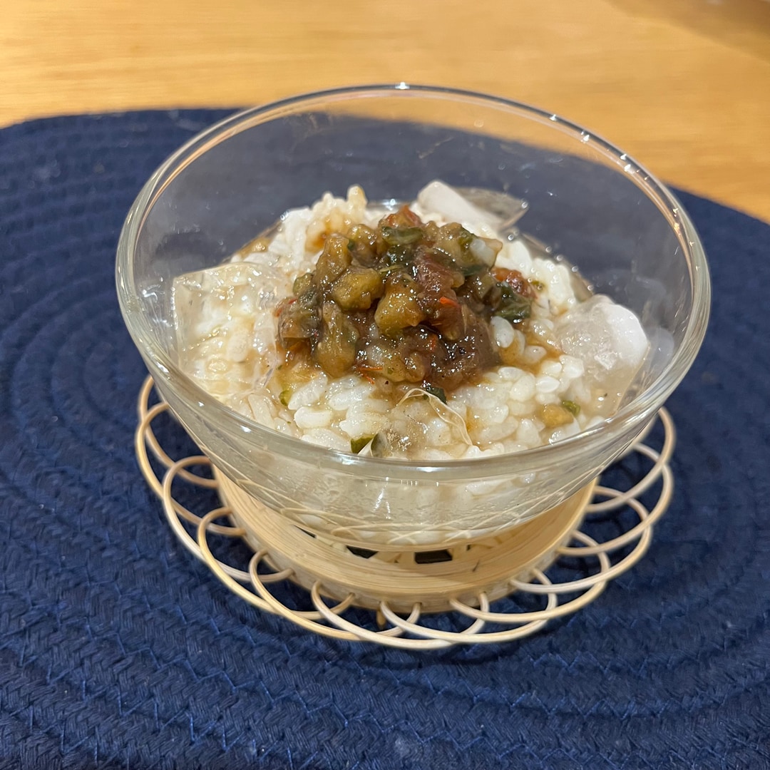 冷やし茶漬け　長野のやたら