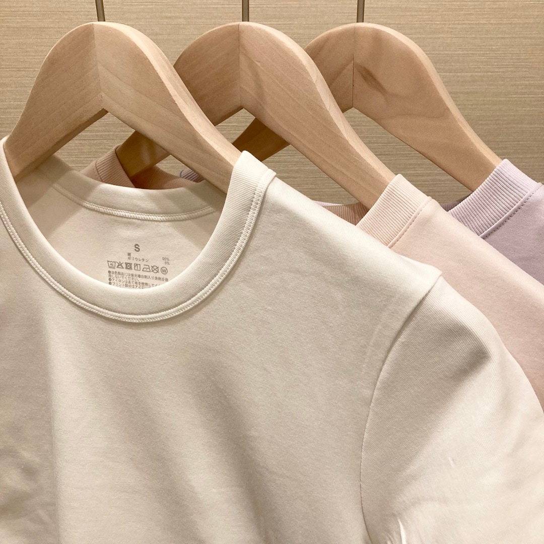 手放せなくなる無印良品の涼感Tシャツ！